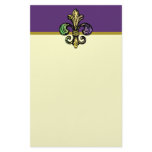 Mardi Fleur de Gras Stationery Design