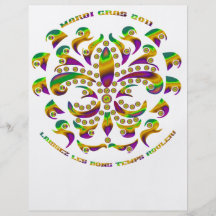 mardi gras 2011 V-2 de fleur de lis Prospectus