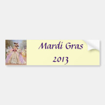 Mardi Gras 2013 Bumper Sticker