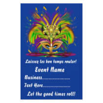 Mardi Gras 5.5" x 8.5"  Portrait Please View Notes