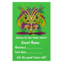Mardi Gras 5.5" x 8.5"  Portrait Please View Notes