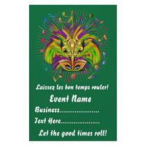 Mardi Gras 5.5" x 8.5"  Portrait Please View Notes