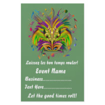 Mardi Gras 5.5" x 8.5"  Portrait Please View Notes