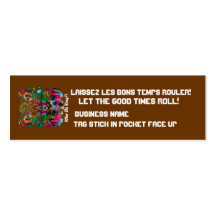 Mardi Gras  Best Viewed Large Please View Notes Business Card Template