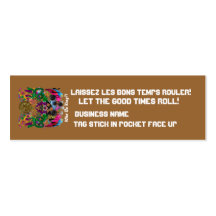 Mardi Gras  Best Viewed Large Please View Notes Business Card Template