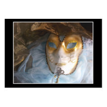 Mardi Gras Bleu Business Card