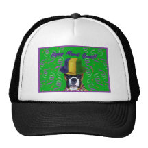 Mardi Gras Boxer baseball cap Trucker Hat