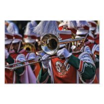 Mardi Gras Brass Band Photographic Print