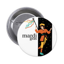 Mardi Gras button