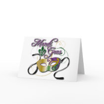 Mardi Gras Greeting Cards
