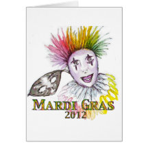 Mardi Gras Card - Customize