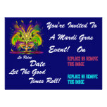 Mardi Gras Carnival Event  Please View Notes Invites