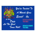 Mardi Gras Carnival Event  Please View Notes Custom Invitations