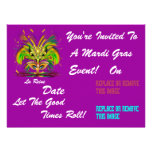 Mardi Gras Carnival Event  Please View Notes Invitation