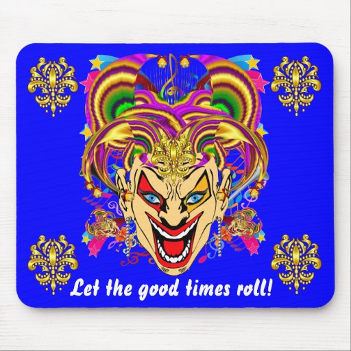 Mardi Gras Carnival Event  Please View Notes Mousepad