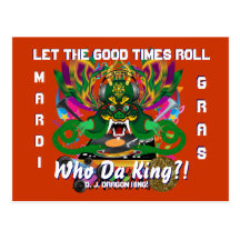 Mardi Gras Carnival Event  Please View Notes Post Card