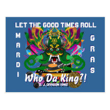 Mardi Gras Carnival Event  Please View Notes Post Card