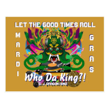 Mardi Gras Carnival Event  Please View Notes Postcard