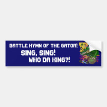 Mardi Gras Carvinal Party Theme  Please View Notes Bumper Sticker