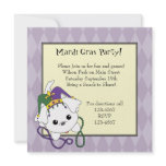 Mardi Gras Clancey invitations