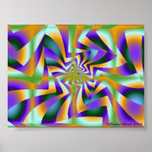 Mardi Gras Colours Posters