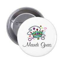 Mardi Gras Crown Pin