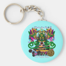 Mardi Gras D. J. Dragon King View Hints please Key Chains