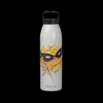 mardi gras de bouteille d'eau bouteilles