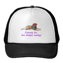Mardi Gras Dog Trucker Hats