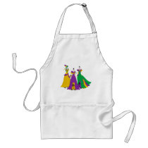 Mardi Gras Dress Shop Apron