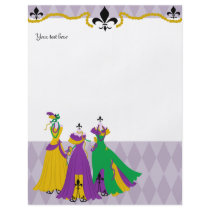 Mardi Gras Dress Shop Custom Flyer