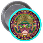 Mardi Gras Football think it's to early view notes Pinback Button