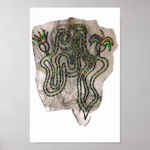 Mardi Gras Fossil Posters