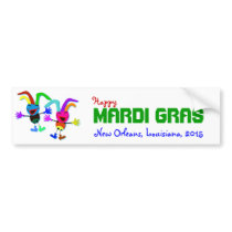 Mardi Gras Gifts: 003 Kids festival Bumper Stickers