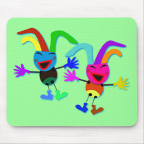 Mardi Gras Gifts: 003 Kids festival Mousepad