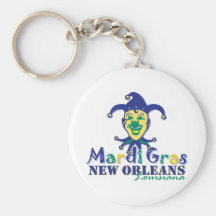Mardi Gras Jester - NOLA Keychain