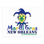 Mardi Gras Jester - NOLA Postcards