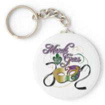 Mardi Gras Keychains
