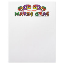 MARDI-GRAS CUSTOMIZED LETTERHEAD