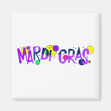 Mardi Gras Magnet