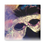 Mardi Gras Mask magnet