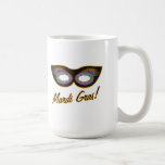 Mardi Gras mask mugs