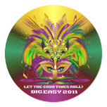 Mardi-Gras-Mask-The-Queen-V-4 Sticker