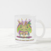 Mardi-Gras-Mask-The-Queen-V-4 Tasse À Café