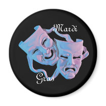 Mardi Gras Masks Magnet