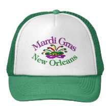 Mardi Gras Mesh Hat