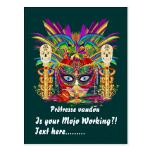 Mardi Gras Mojo Priestess View Notes Please Post Cards