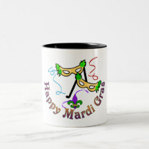 Mardi Gras Mug