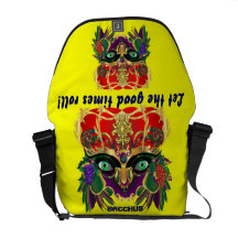Mardi Gras Mythology Bacchus View Hints Please Commuter Bags