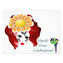 Mardi Gras Of Colour- Invitation
